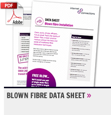Download: Blown fibre data sheet (pdf)